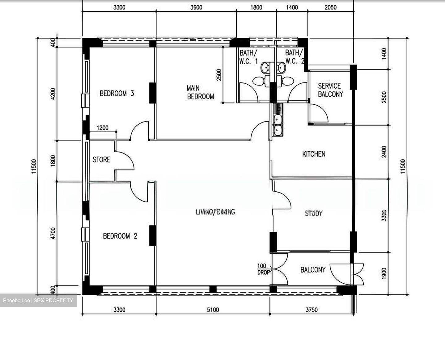 Blk 351 Tampines Street 33 (Tampines), HDB 5 Rooms #539325751